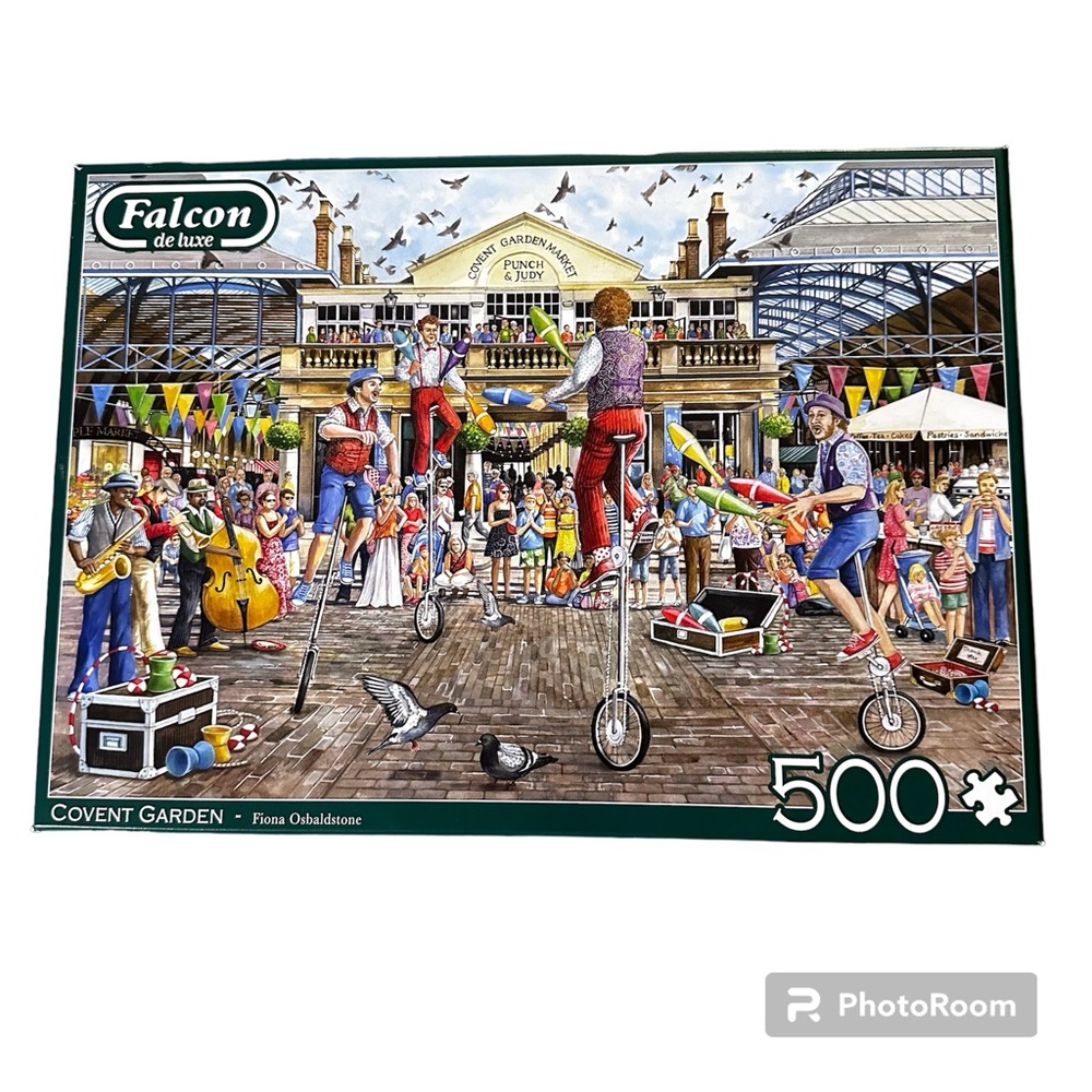 500 piece super fun puzzle Fiona Osbaldstone